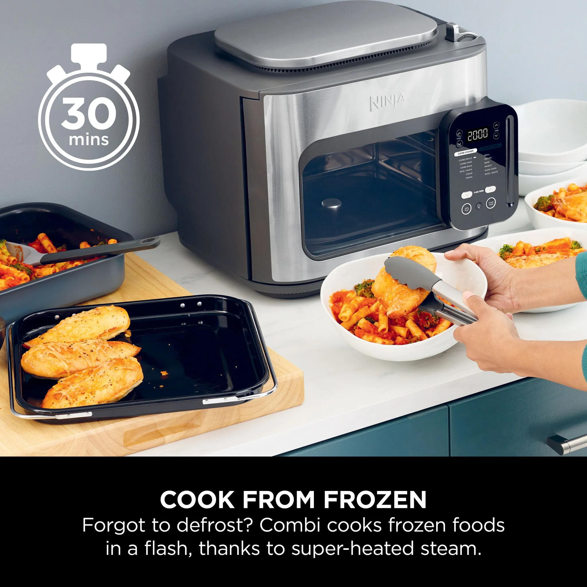 Ninja Combi 12-In-1 Multi-Cooker, Oven & Air Fryer SFP700UK