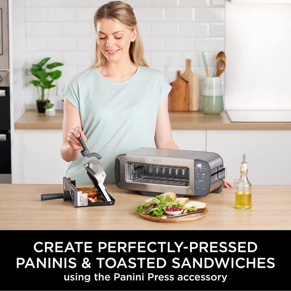 Ninja Foodi 3-in-1 Toaster, Grill & Panini Press [Stainless Steel] ST202UK