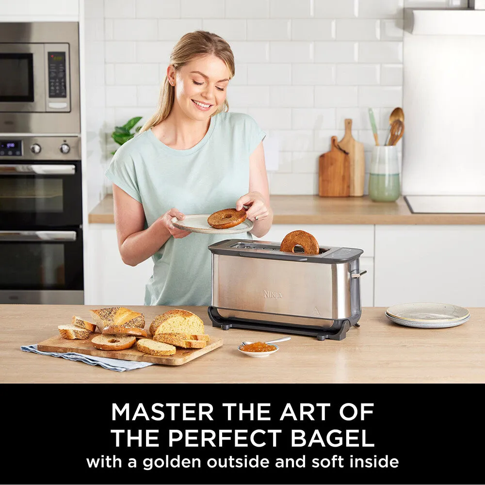 Ninja Foodi 3-in-1 Toaster, Grill & Panini Press [Stainless Steel] ST202UK