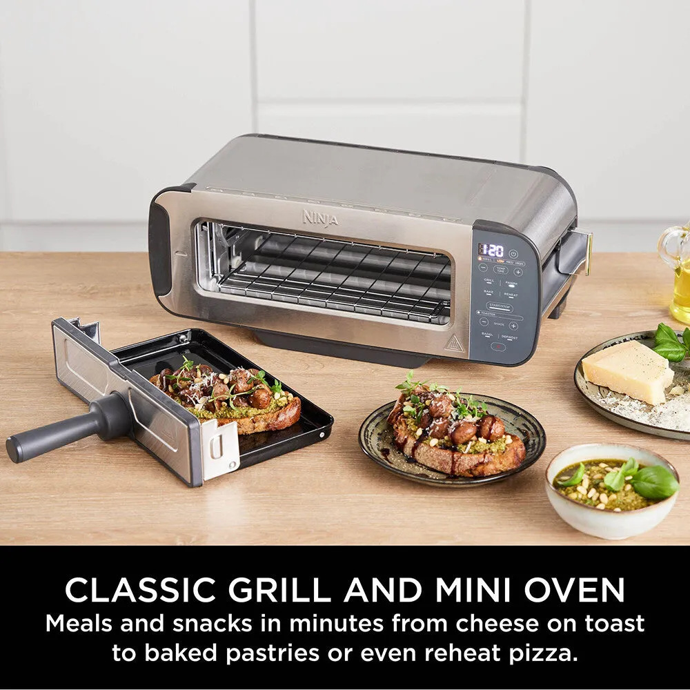 Ninja Foodi 3-in-1 Toaster, Grill & Panini Press [Stainless Steel] ST202UK