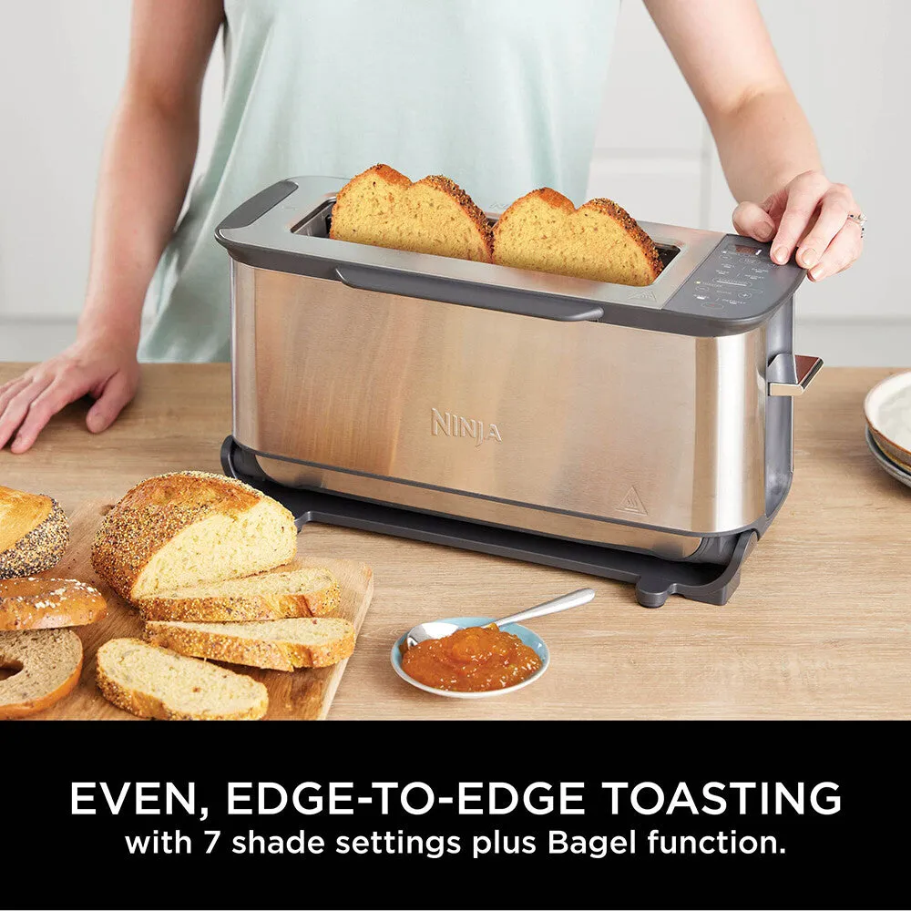 Ninja Foodi 3-in-1 Toaster, Grill & Panini Press [Stainless Steel] ST202UK