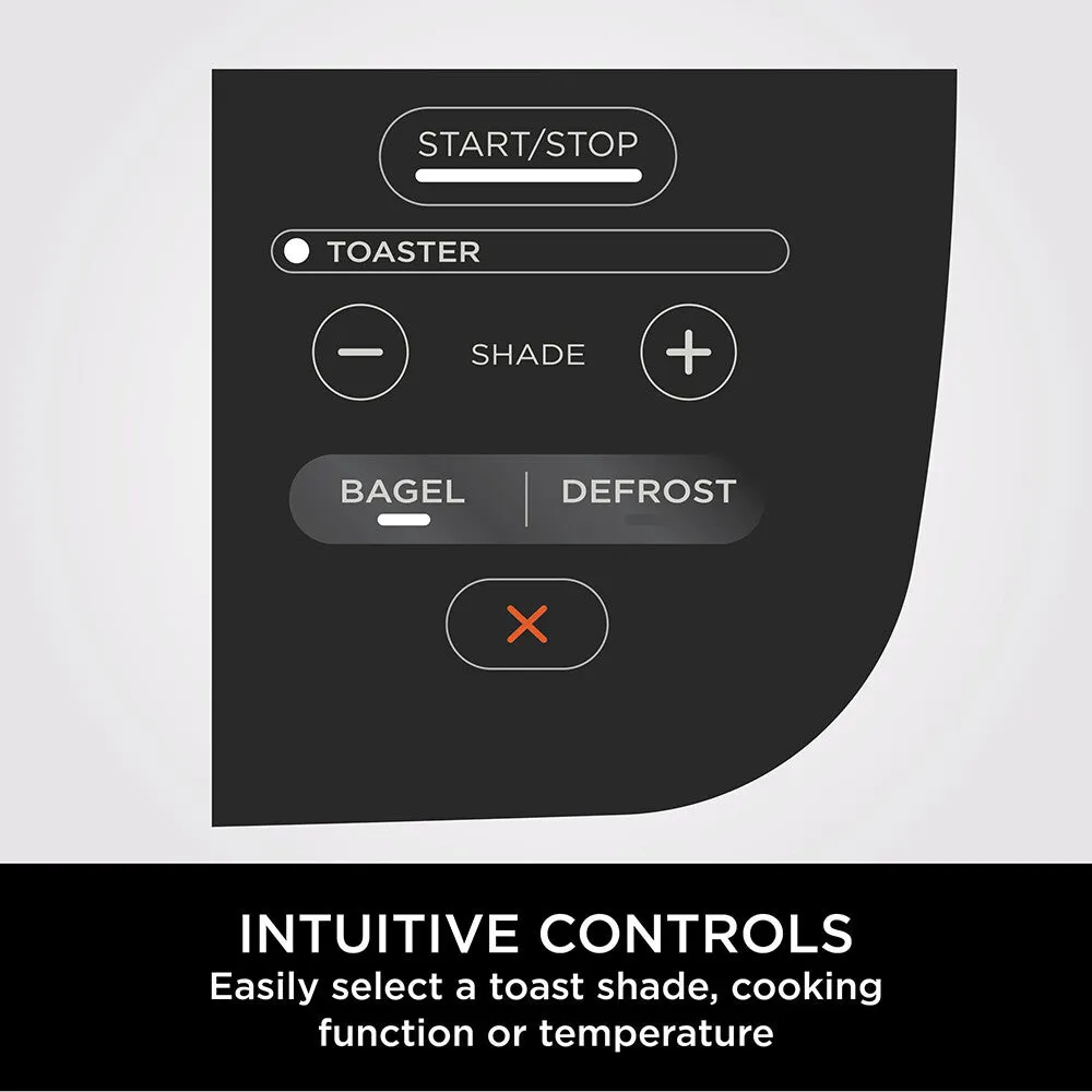 Ninja Foodi 3-in-1 Toaster, Grill & Panini Press [Stainless Steel] ST202UK