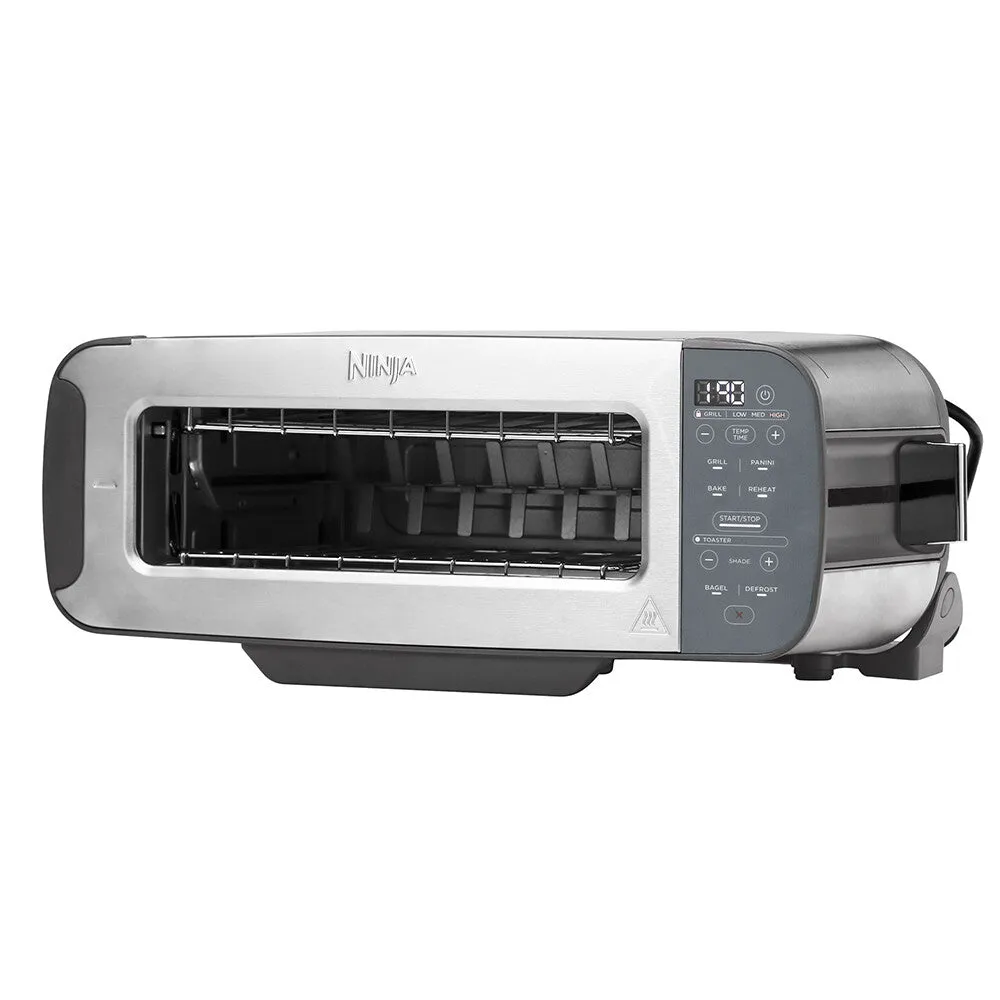 Ninja Foodi 3-in-1 Toaster, Grill & Panini Press [Stainless Steel] ST202UK