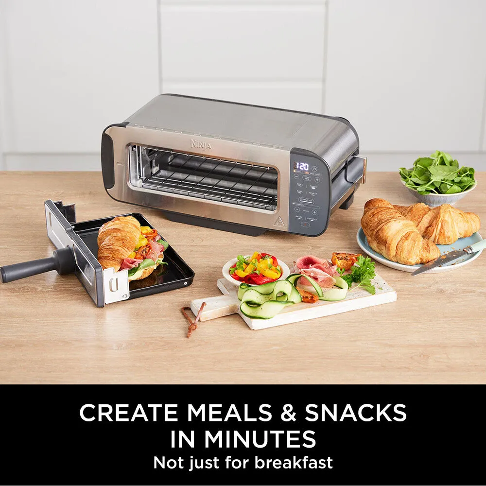 Ninja Foodi 3-in-1 Toaster, Grill & Panini Press [Stainless Steel] ST202UK