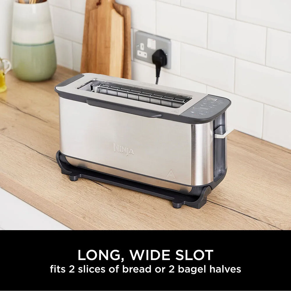 Ninja Foodi 3-in-1 Toaster, Grill & Panini Press [Stainless Steel] ST202UK
