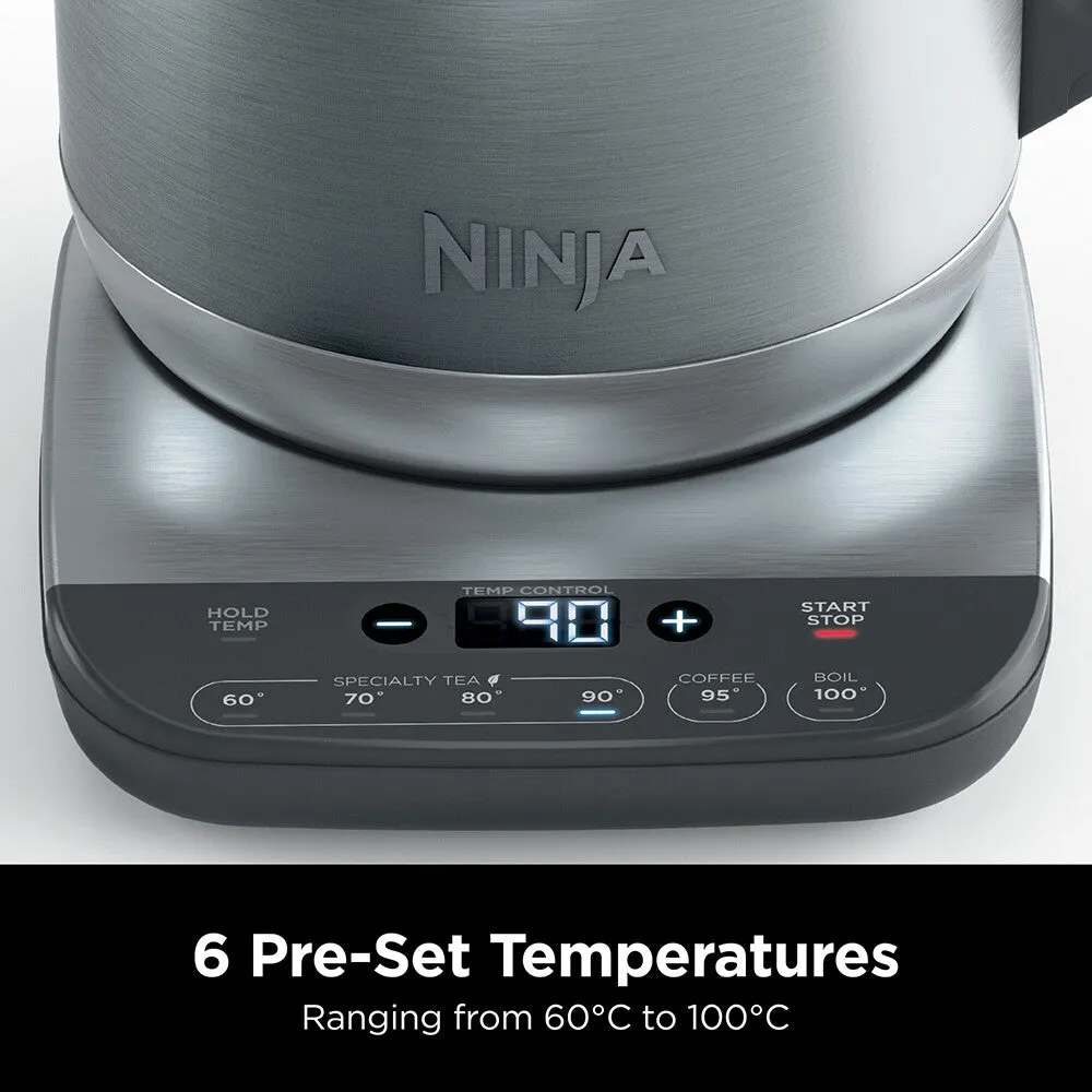 Ninja Perfect Temperature Kettle [Stainless Steel] KT201UK