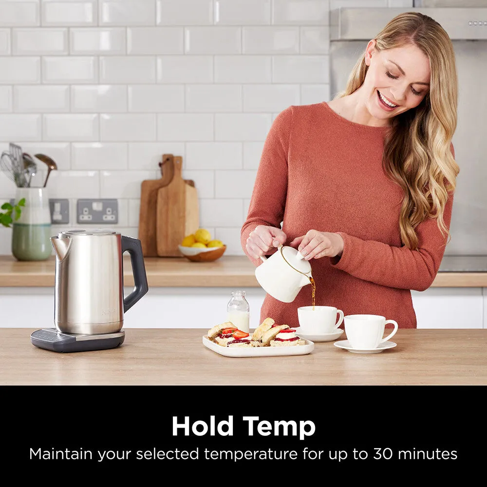 Ninja Perfect Temperature Kettle [Stainless Steel] KT201UK