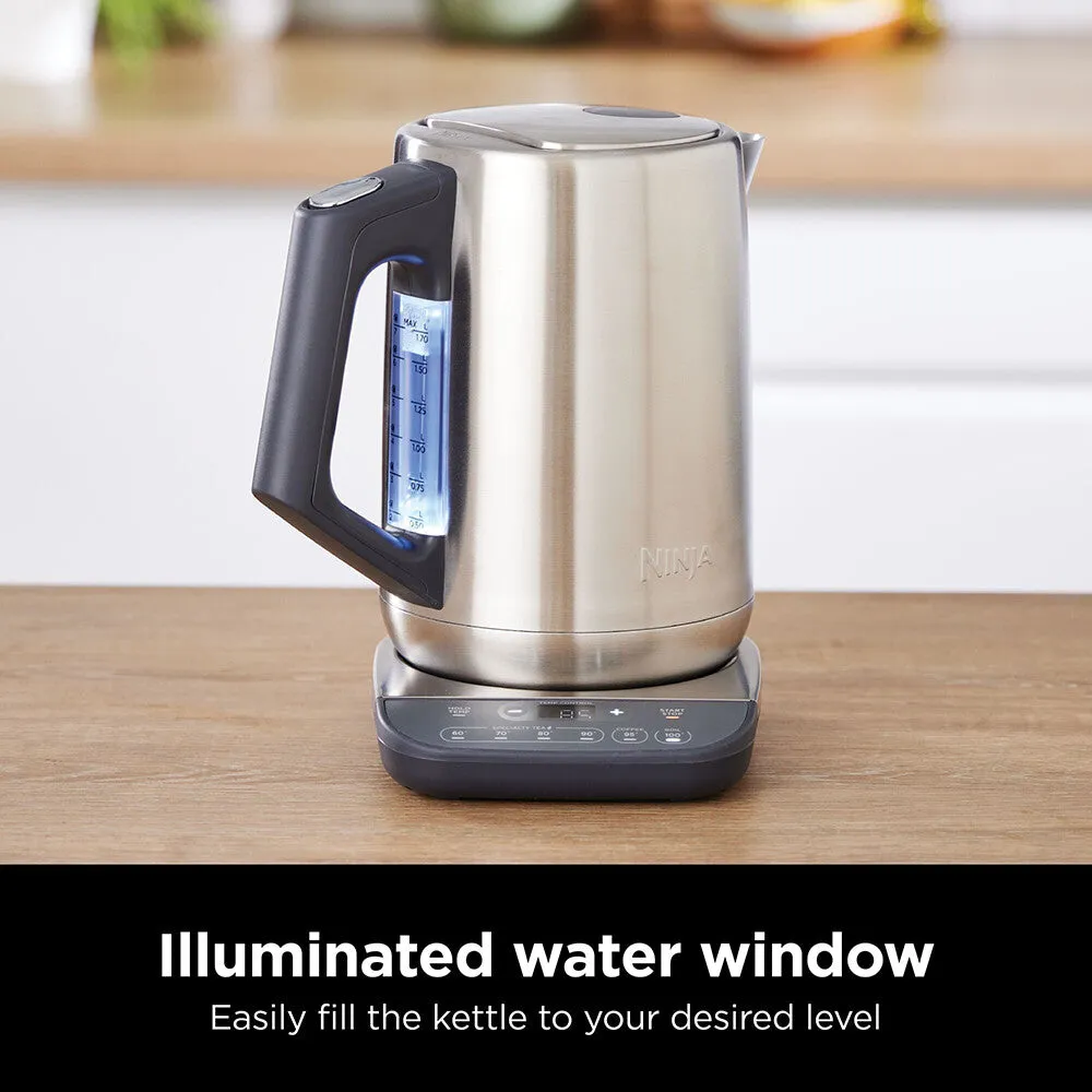 Ninja Perfect Temperature Kettle [Stainless Steel] KT201UK