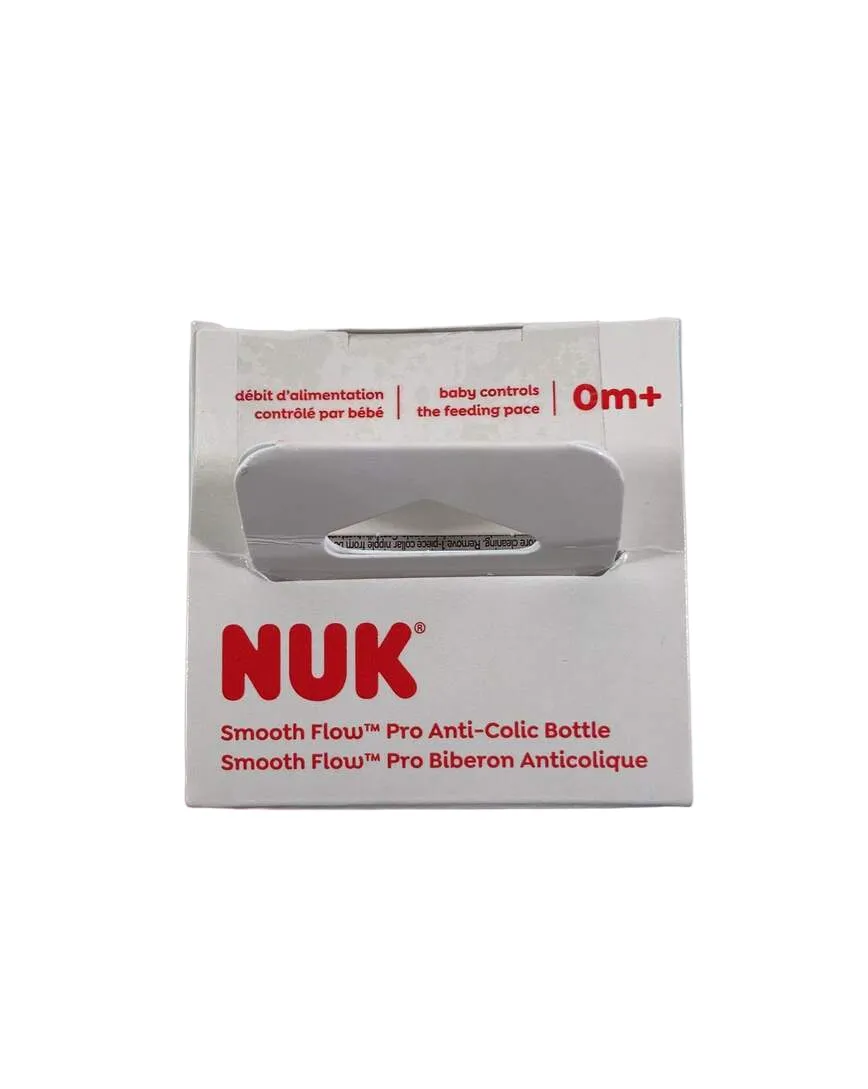 NUK Smooth Flow Anti-Colic Bottle, 5oz, Blue Clouds