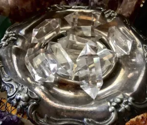 Optical Quartz - Clear Double Terminated Crystal Wand/Point