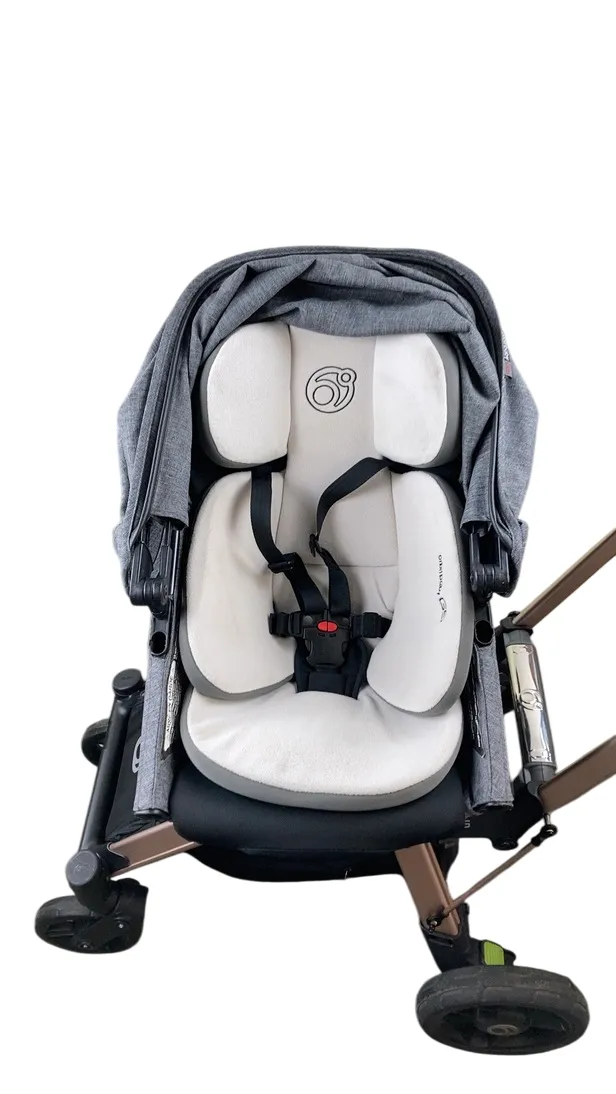 Orbit Baby G5 Stroller, 2022, Rose Gold, Melange Grey