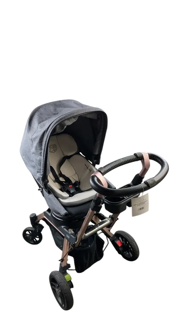 Orbit Baby G5 Stroller, 2022, Rose Gold, Melange Grey
