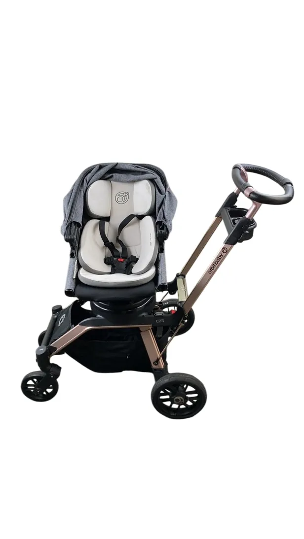 Orbit Baby G5 Stroller, 2022, Rose Gold, Melange Grey