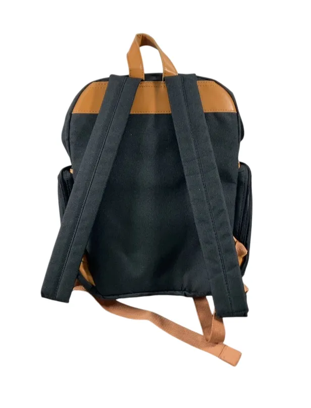 Parker Baby Co. Birch Bag Mini Diaper Backpack, Black