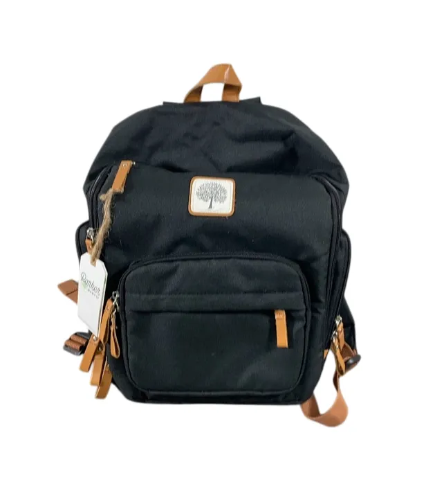 Parker Baby Co. Birch Bag Mini Diaper Backpack, Black