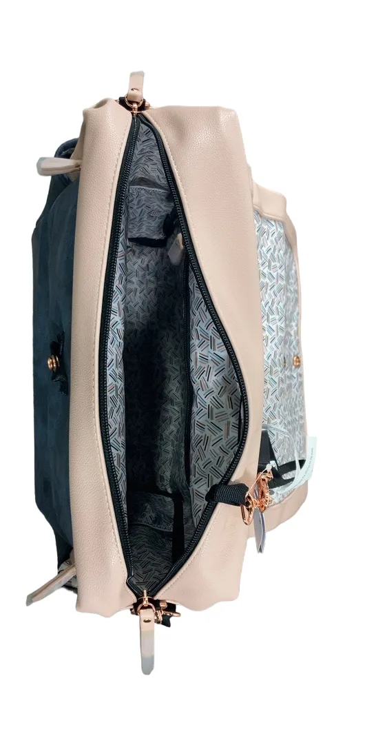 Petunia Pickle Bottom Boxy Backpack Diaper Bag, Indigo Blush