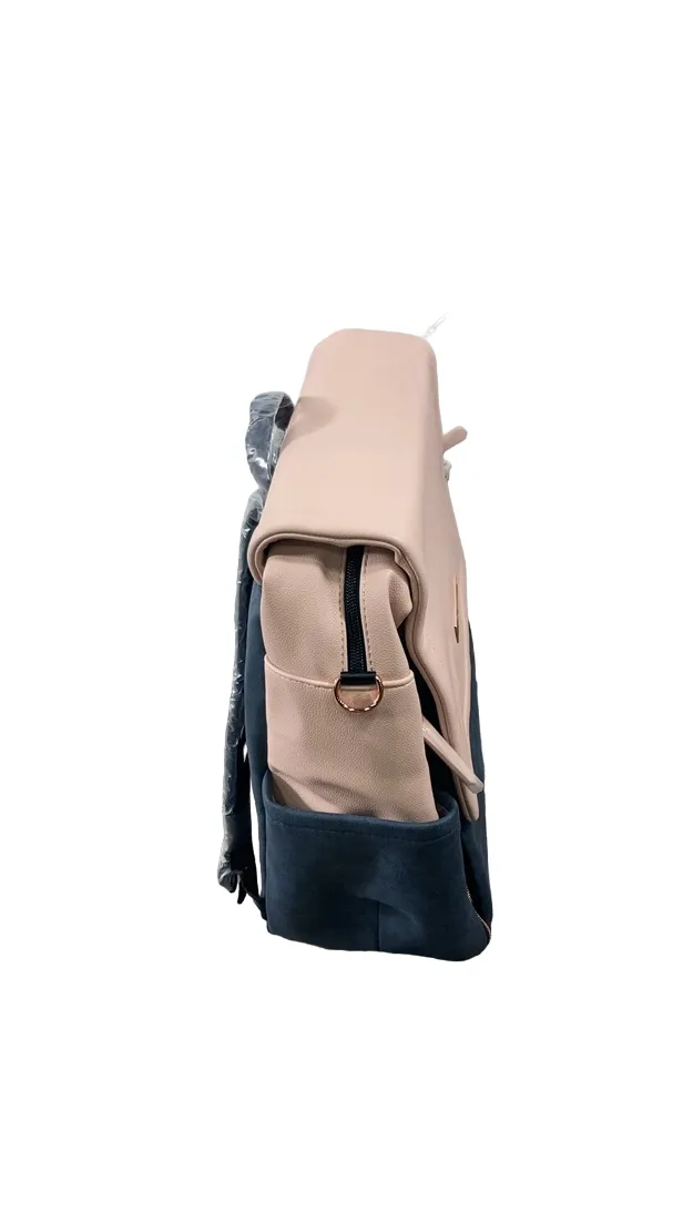 Petunia Pickle Bottom Boxy Backpack Diaper Bag, Indigo Blush