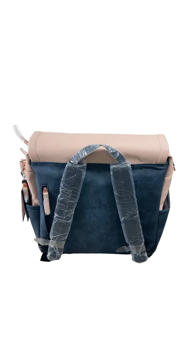 Petunia Pickle Bottom Boxy Backpack Diaper Bag, Indigo Blush