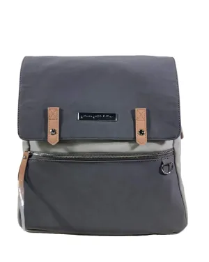 Petunia Pickle Bottom Meta Backpack, Grey Pearl Nubuck Leather