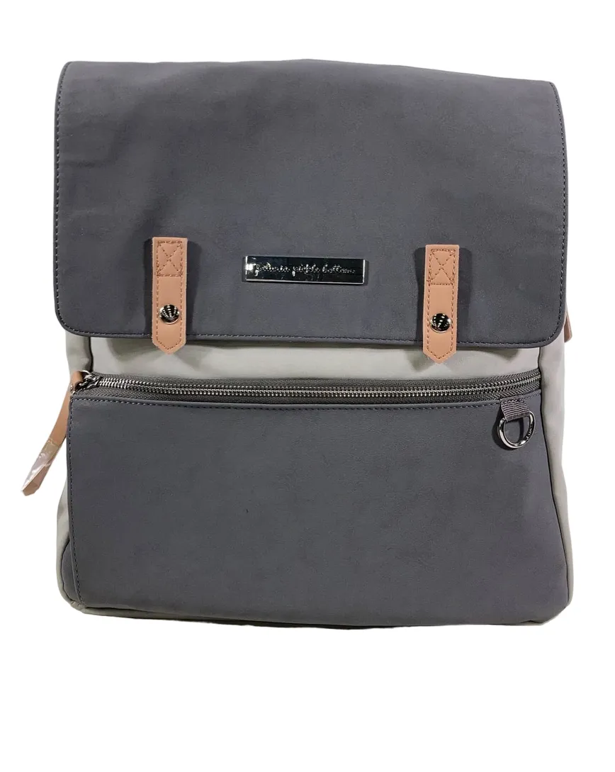 Petunia Pickle Bottom Meta Backpack, Grey Pearl Nubuck Leather