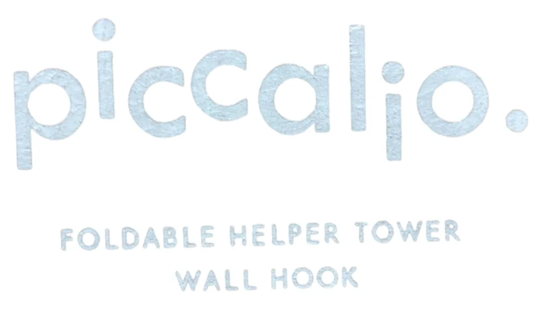 Piccalio Foldable Helper Tower Wall Hook, Natural