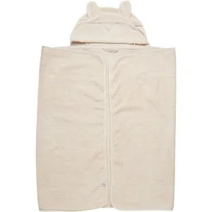 Pippi Hodded Bath Towel Sandshell