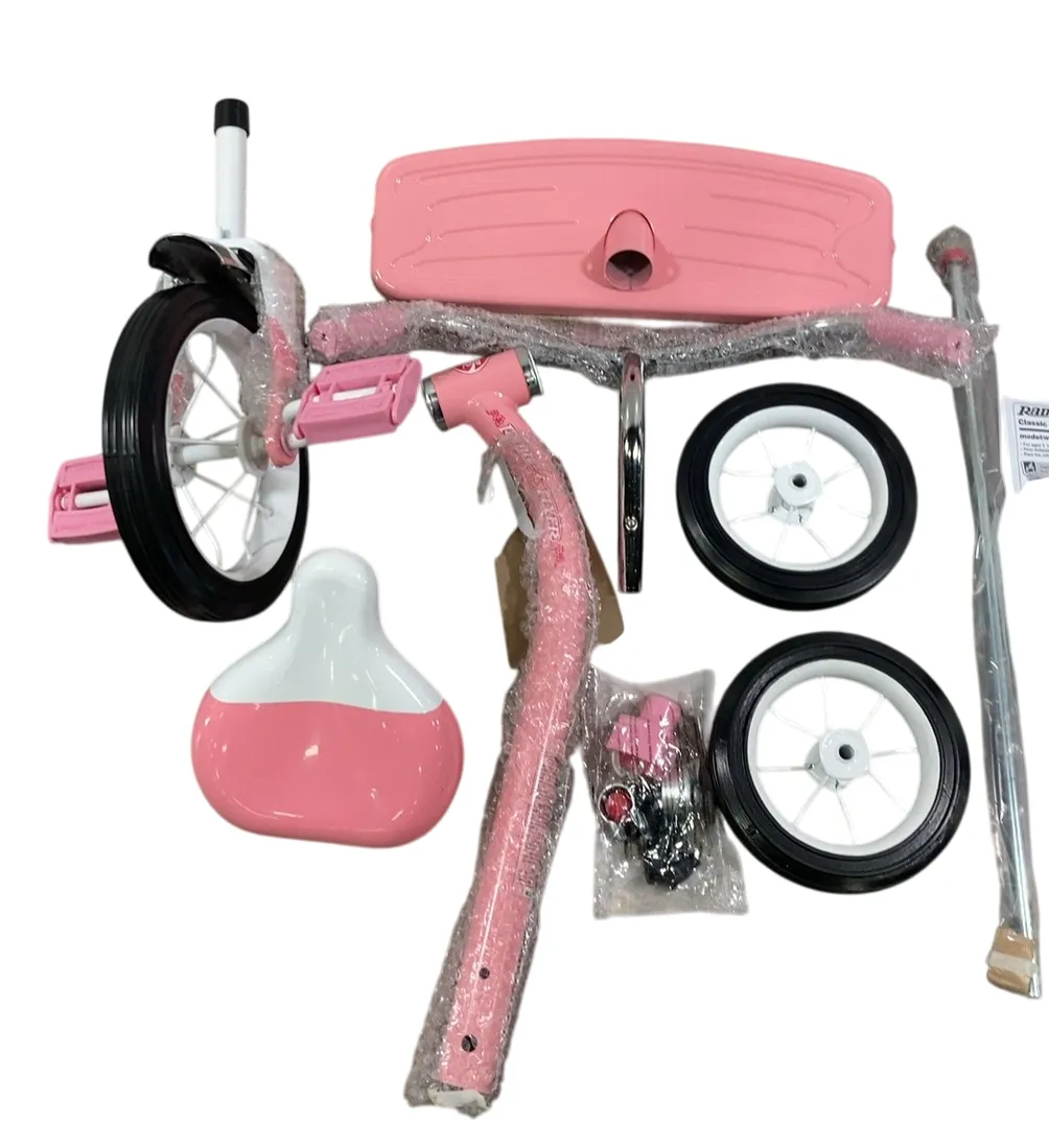 Radio Flyer Classic Tricycle, Pink, 10"