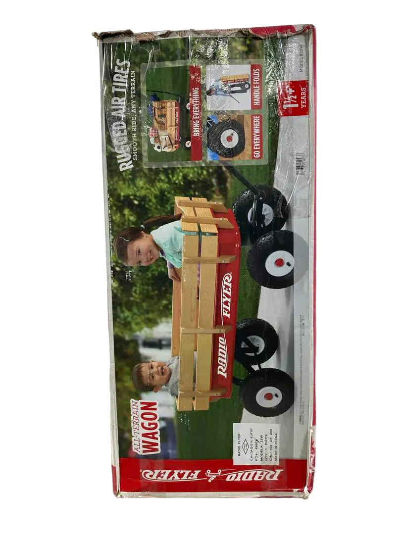 Radio Flyer Full Size All-Terrain Steel & Wood Wagon