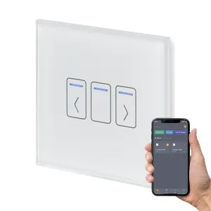 Retrotouch Crystal  Touch Shutter WIFI Switch 240v 1G White