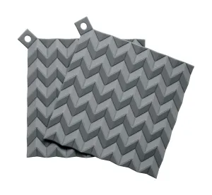 Rig Tig Hold On Potholder, Grey