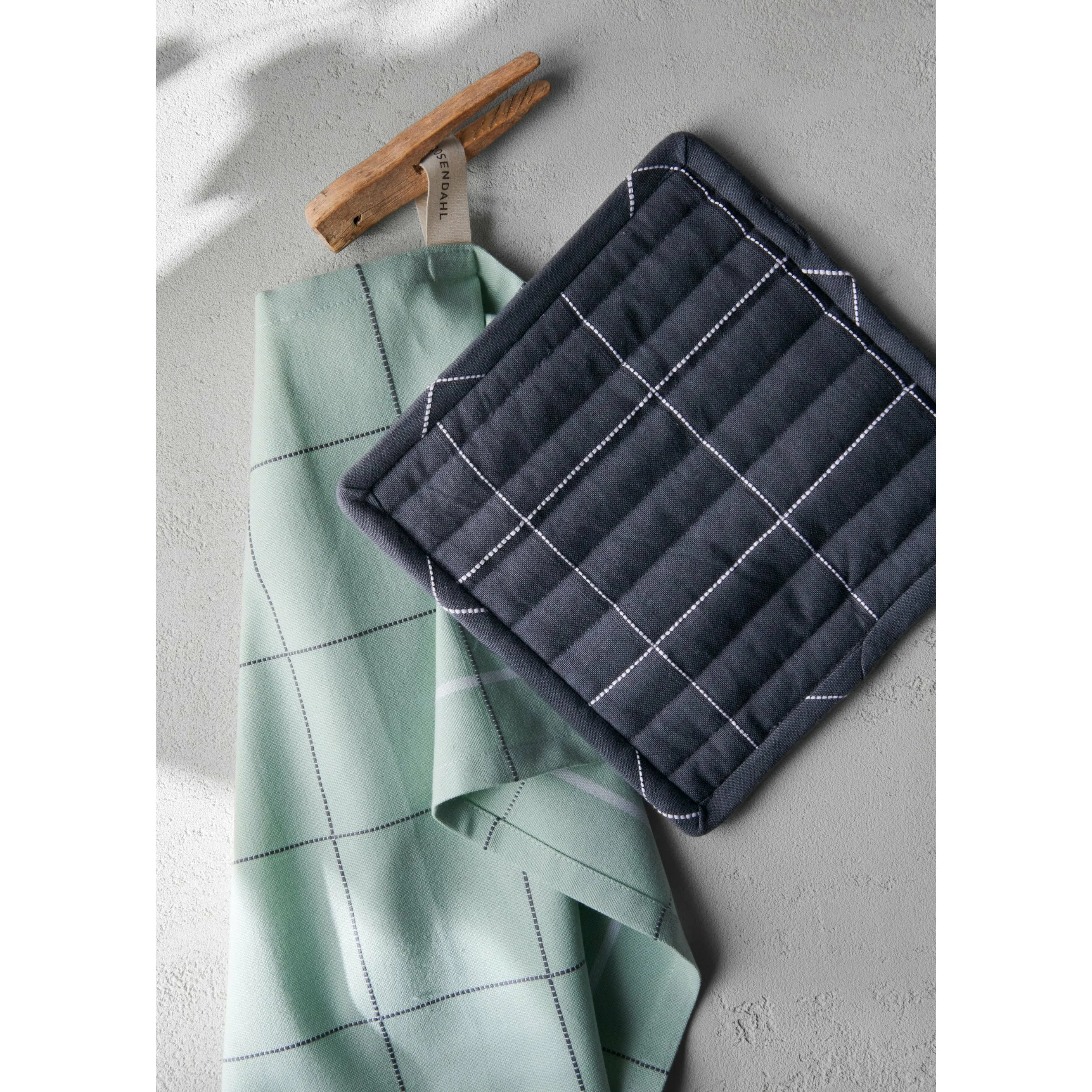 Rosendahl Gamma Potholder Grey, 2 Pcs.