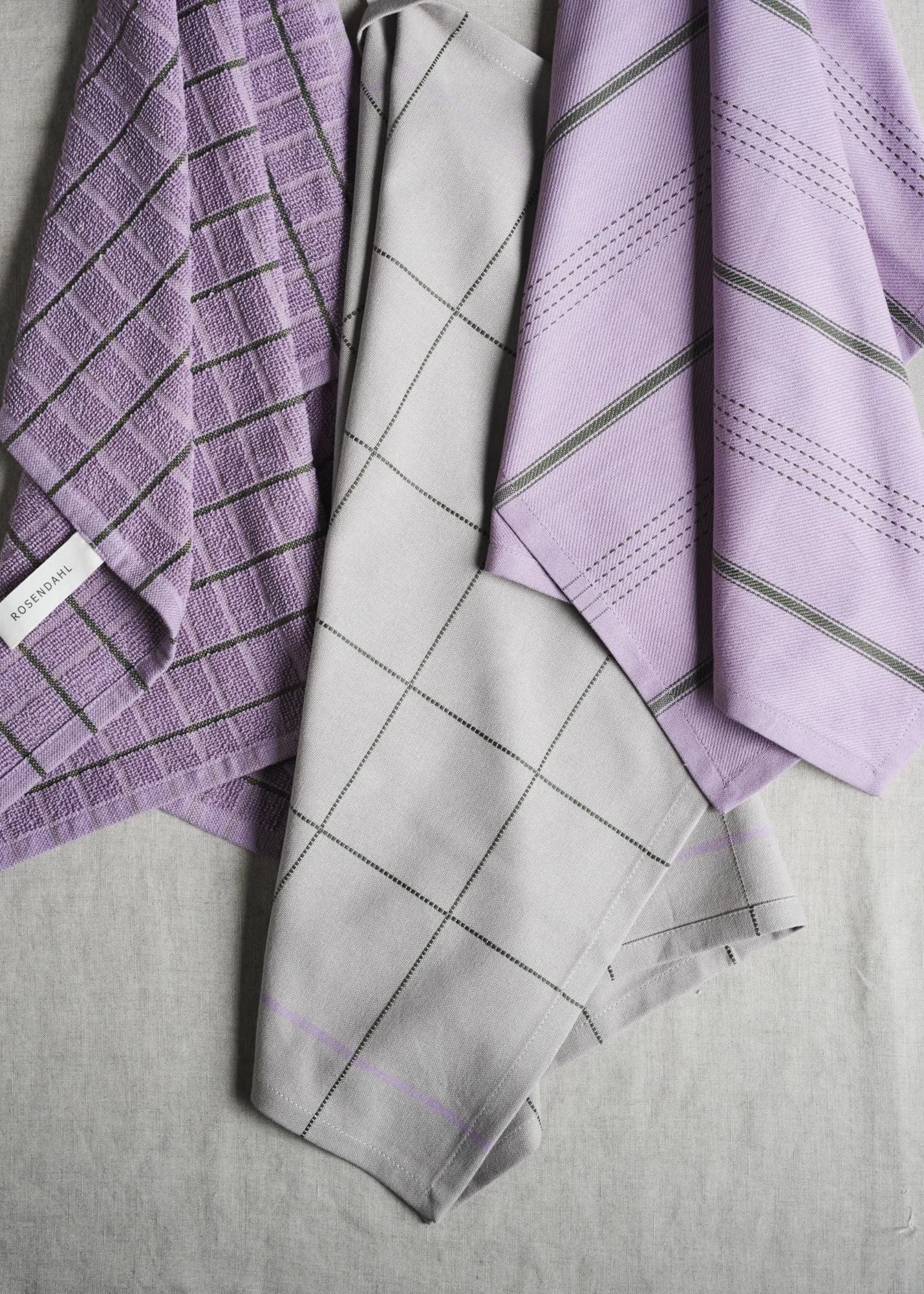 Rosendahl Rosendahl Textiles Beta Tea Towel 50x70 Cm, Purple
