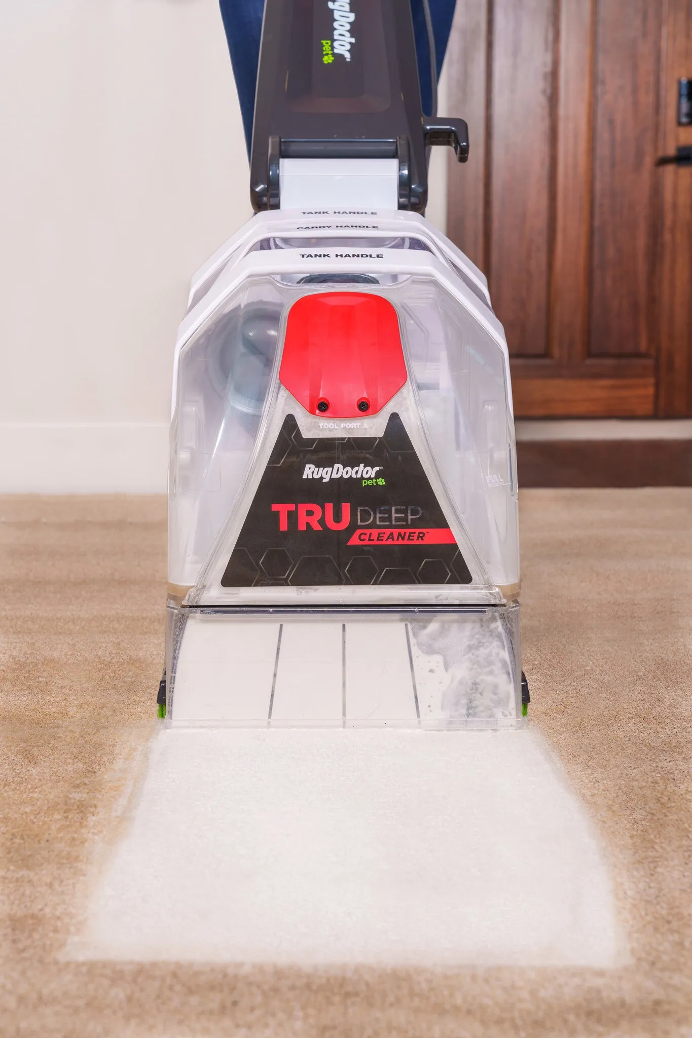 Rug Doctor TruDeep Cleaner carpet cleaning machine Walk-behind Deep Black, Transparent, White