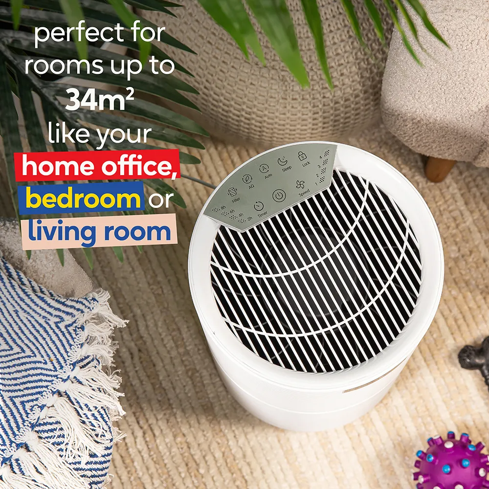 Russell Hobbs Clean Air Style Air Purifier - White