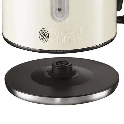 Russell Hobbs Quiet boil electric kettle 1.7 L Cream