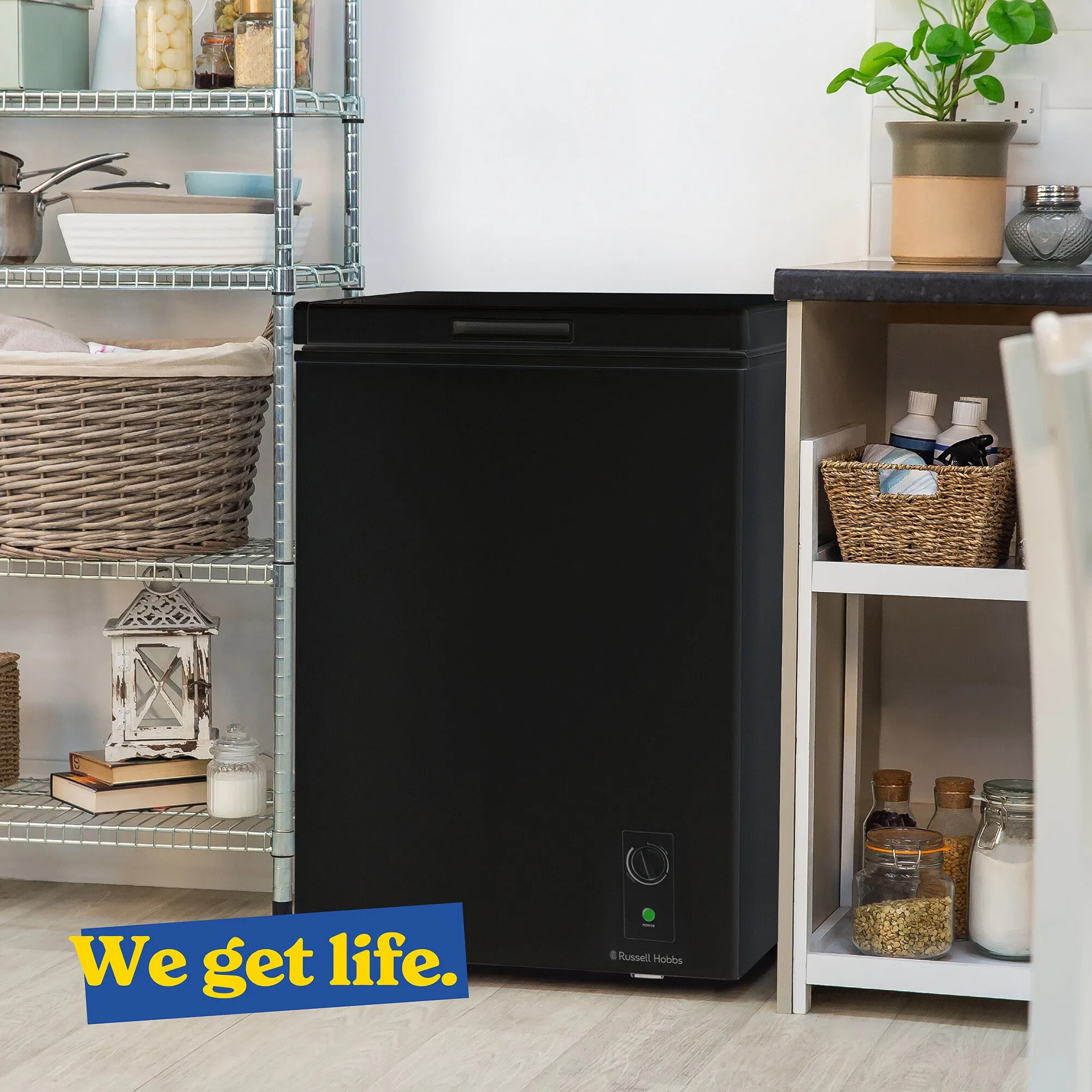 Russell Hobbs RH142CF0E1B freezer Freestanding 143 L E Black