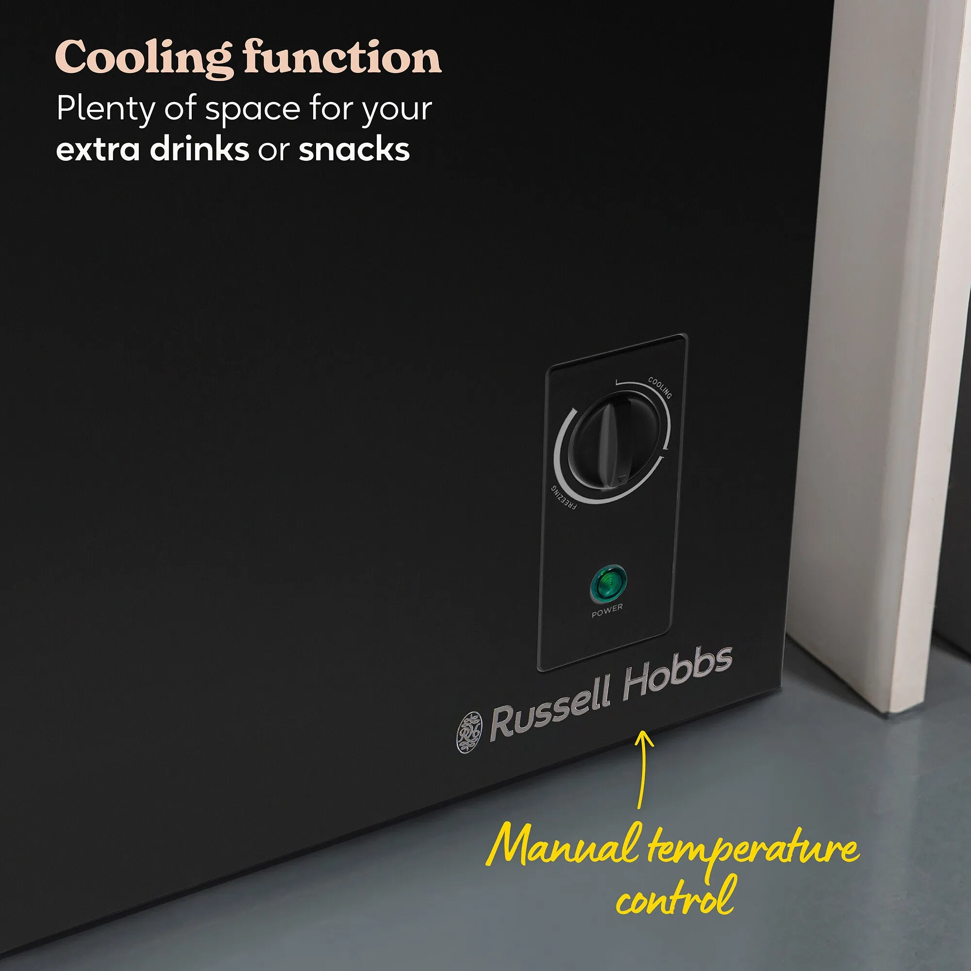 Russell Hobbs RH142CF0E1B freezer Freestanding 143 L E Black