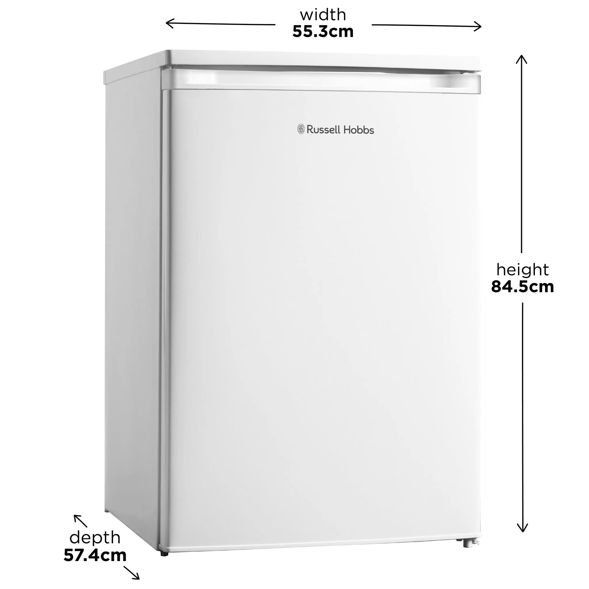 Russell Hobbs RH55UCFZ6 freezer Upright freezer Undercounter 83 L F White