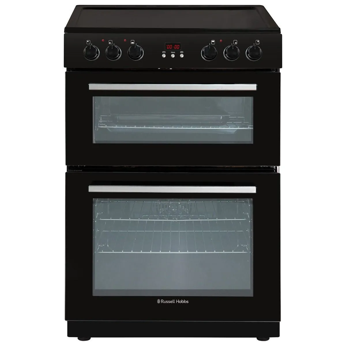 Russell Hobbs RH60EDOEH6001B cooker Freestanding cooker Electric Ceramic Black