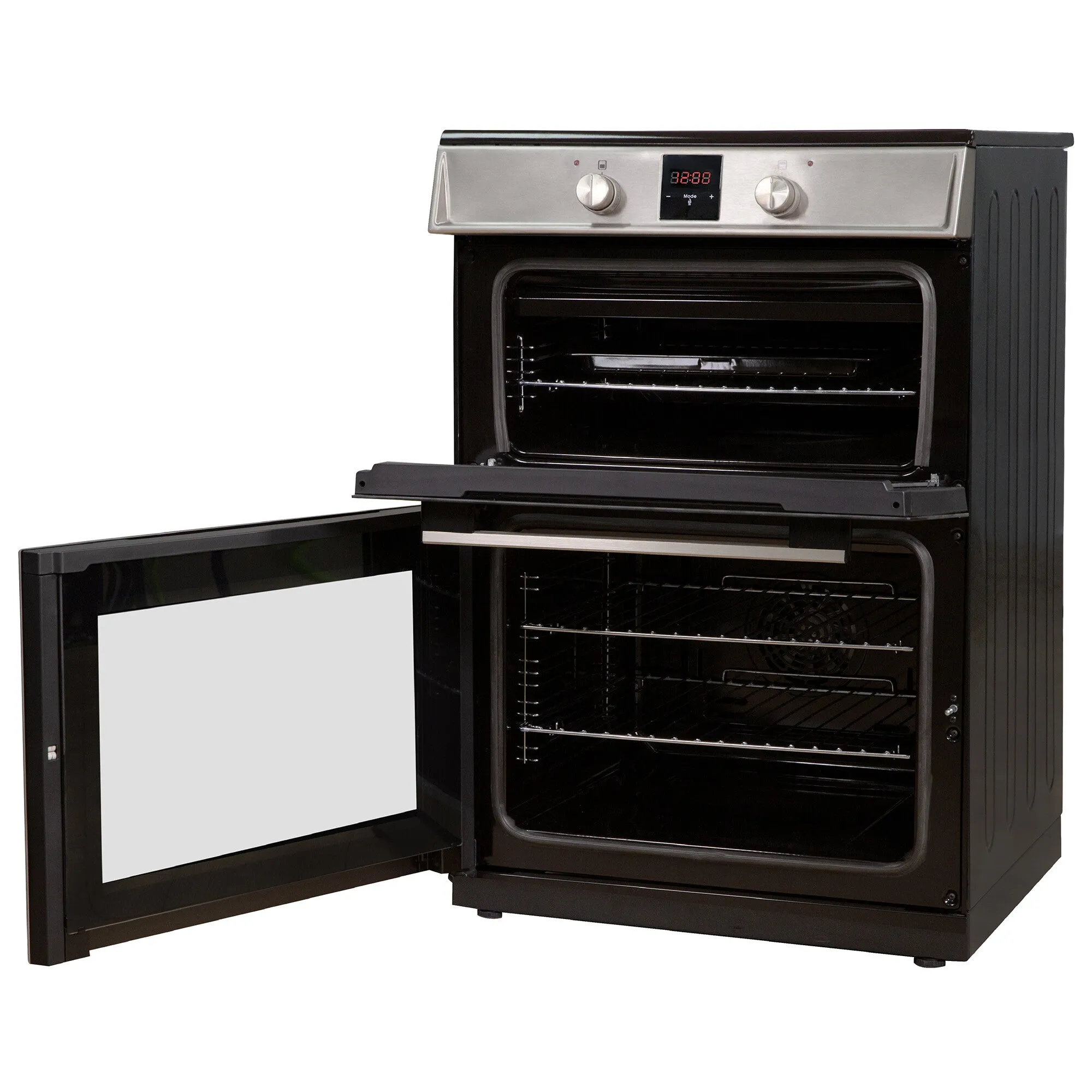 Russell Hobbs RH60EDOIH6011SS cooker Freestanding cooker Electric Zone induction hob Stainless steel