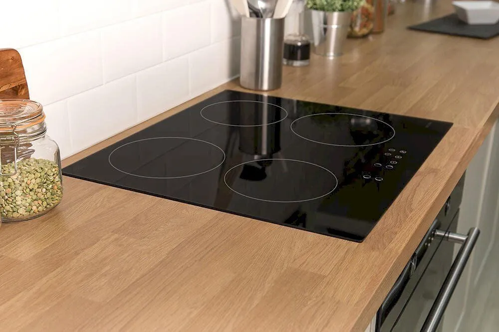 Russell Hobbs RH60IH401B-M hob Black Built-in 59 cm Zone induction hob 4 zone(s)
