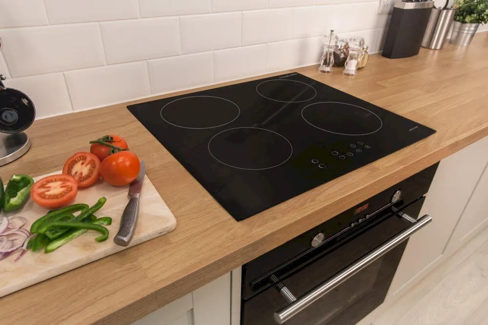 Russell Hobbs RH60IH401B-M hob Black Built-in 59 cm Zone induction hob 4 zone(s)