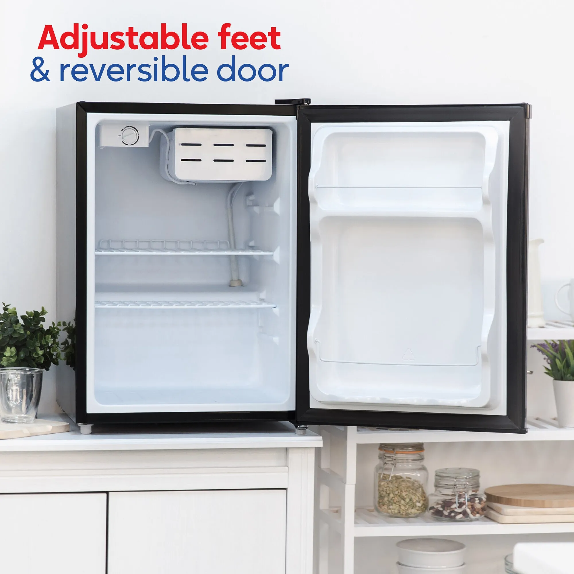 Russell Hobbs RH67TTLF0E1B fridge Countertop 66 L E Black
