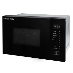 Russell Hobbs RHBM2002B Built In Digital Microwave & Grill 20L -  Black