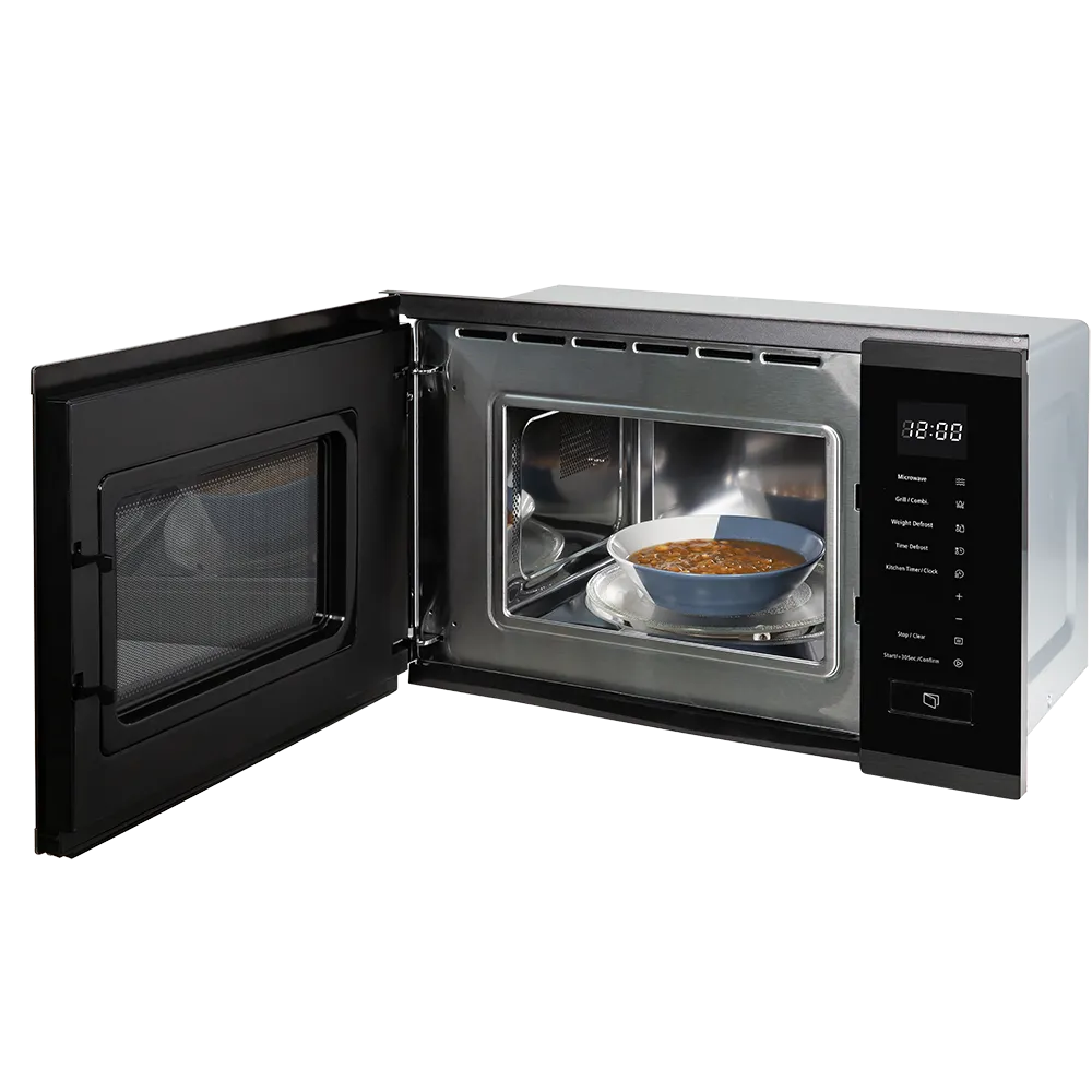 Russell Hobbs RHBM2002DS Built In Digital Microwave & Grill 20L - Dark Steel