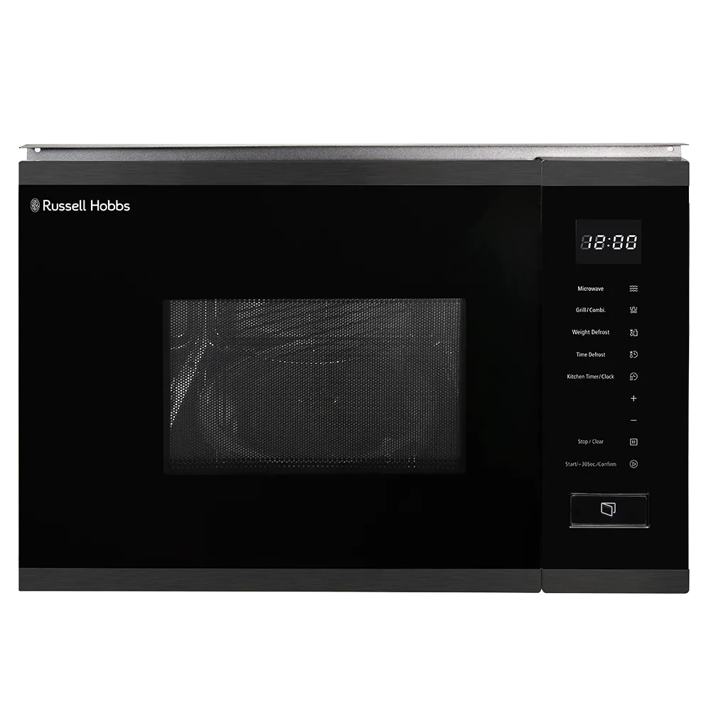 Russell Hobbs RHBM2002DS Built In Digital Microwave & Grill 20L - Dark Steel