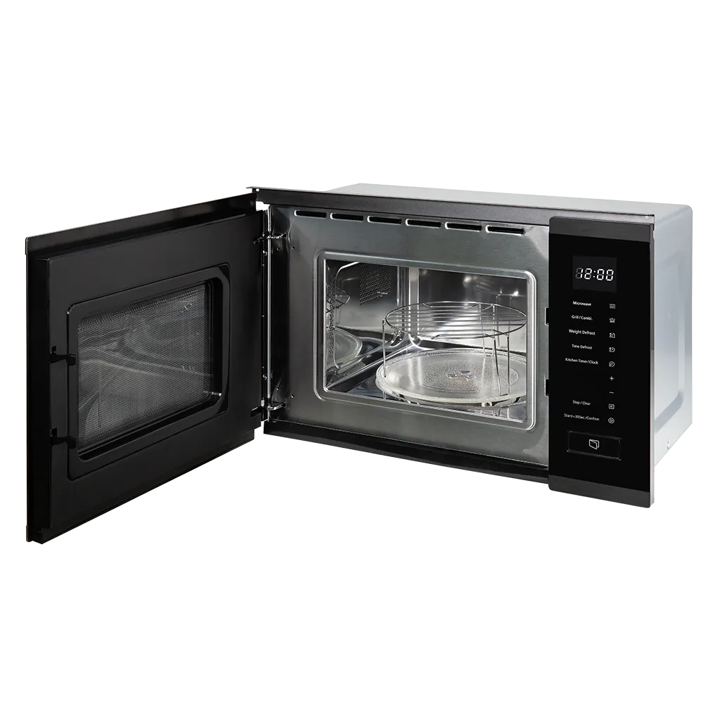 Russell Hobbs RHBM2002DS Built In Digital Microwave & Grill 20L - Dark Steel