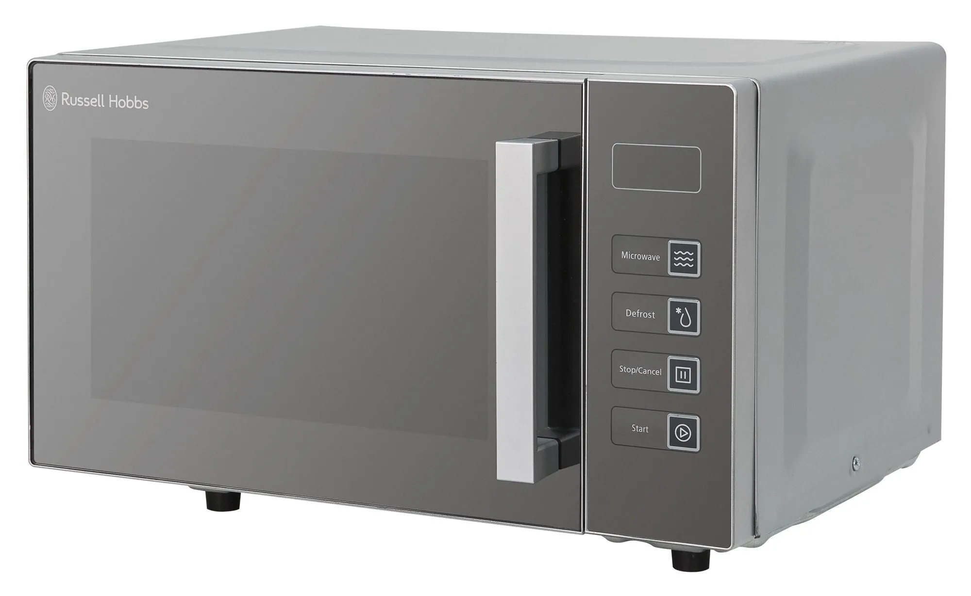 Russell Hobbs RHEM2301S microwave Silver Solo microwave Countertop 23 L 800 W