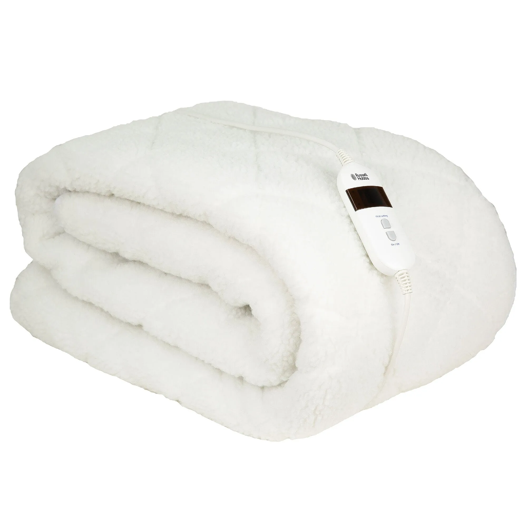 Russell Hobbs RHESB8001 Sherpa Fleece Single Electric Blanket