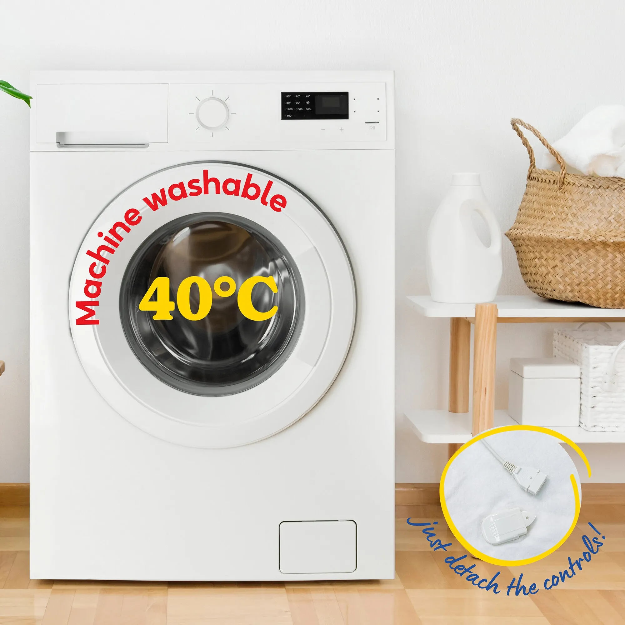 Russell Hobbs RHESB8001 Sherpa Fleece Single Electric Blanket